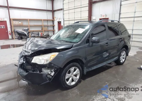 2014 Subaru Forester 2.5I Premium from USA, damaged, VIN JF2SJAEC9EH424978